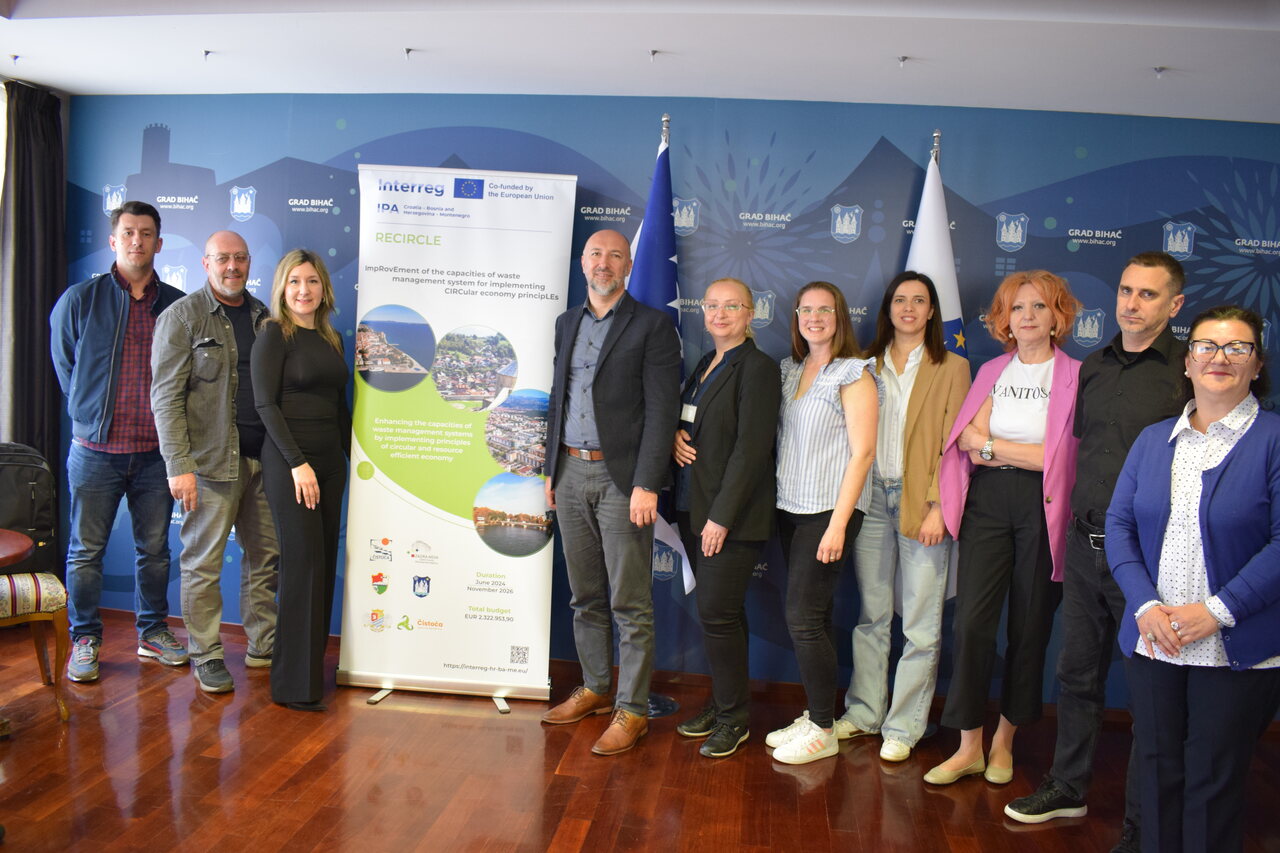 U Bihaću održan partnerski sastanak projekta RECIRCLE