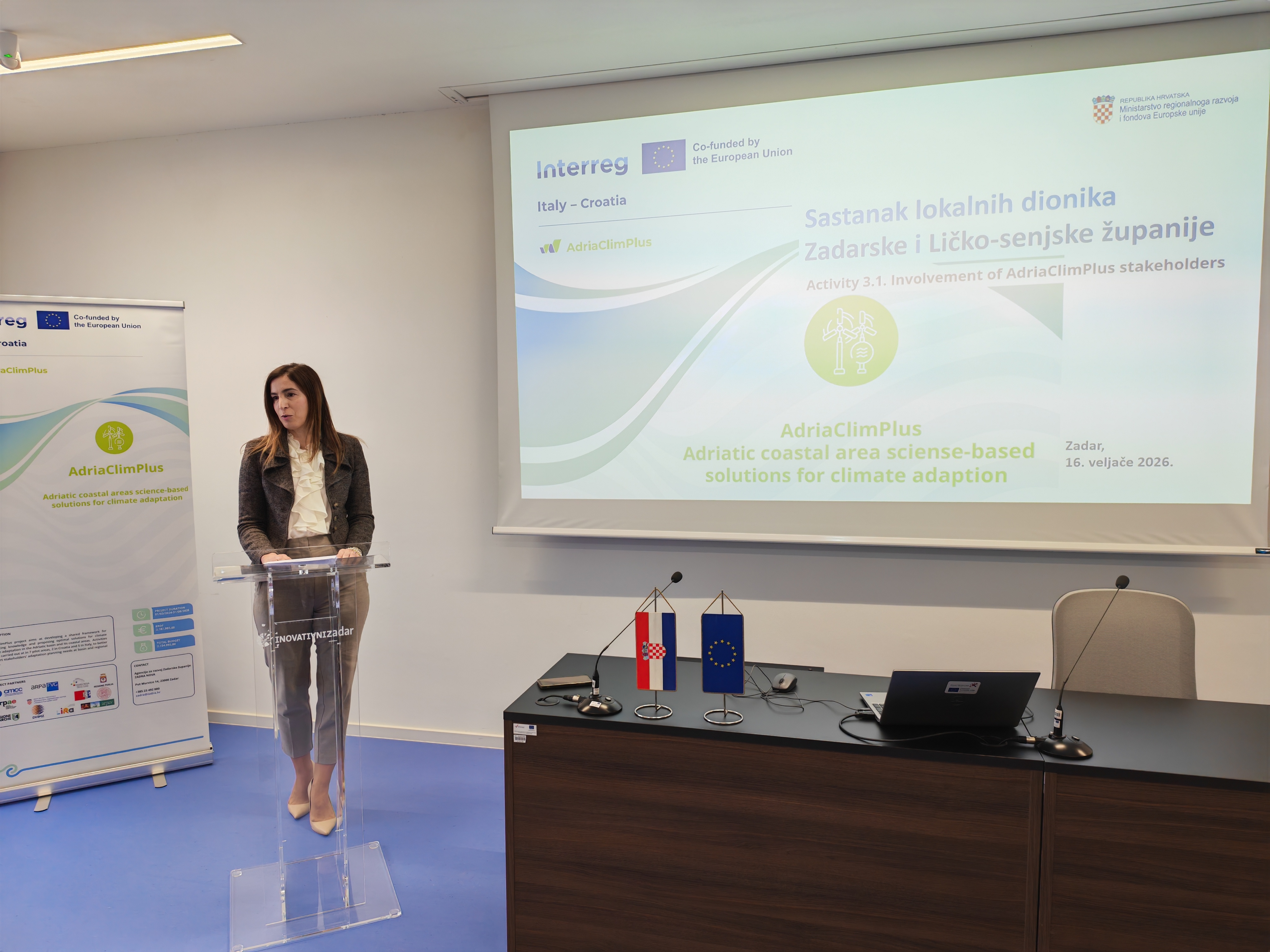 U Zadru održan sastanak lokalnih dionika u sklopu projekta AdriaClimPlus