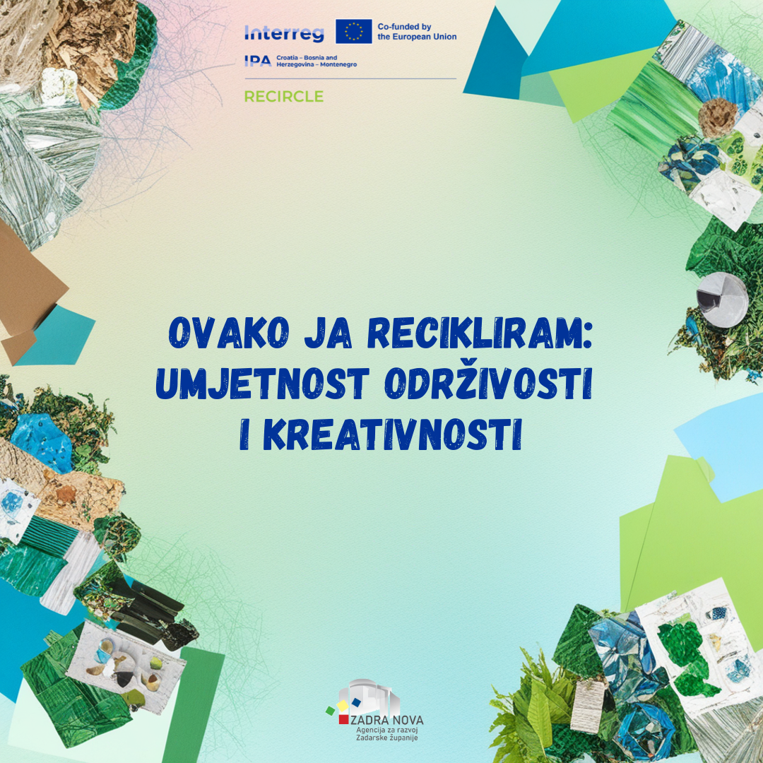 Poziv na sudjelovanje u likovnom natječaju "Ovako ja recikliram"