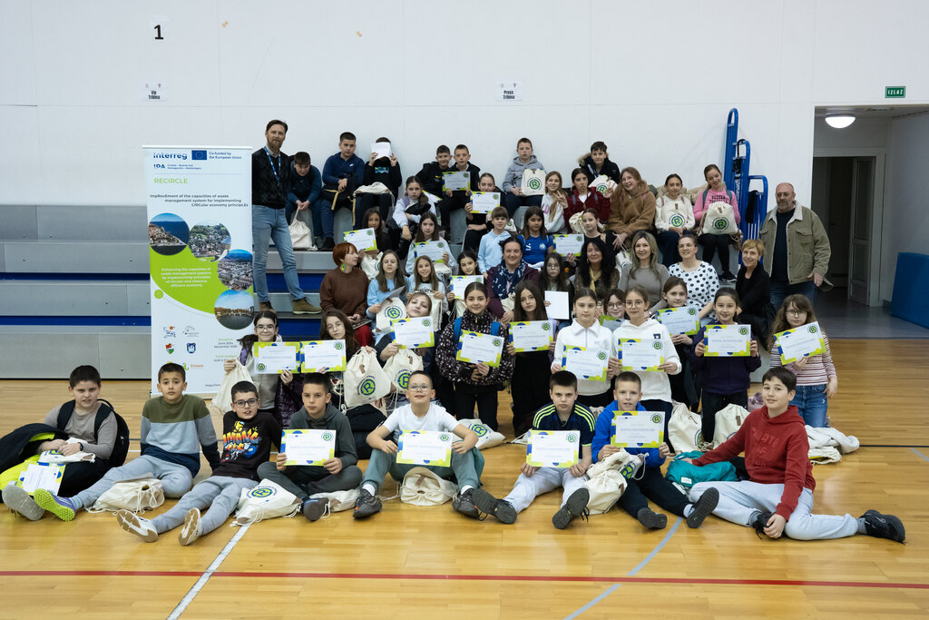 RECIRCLE radionice u Zadru približile osnove kružnog gospodarstva učenicima i djeci predškolske dobi