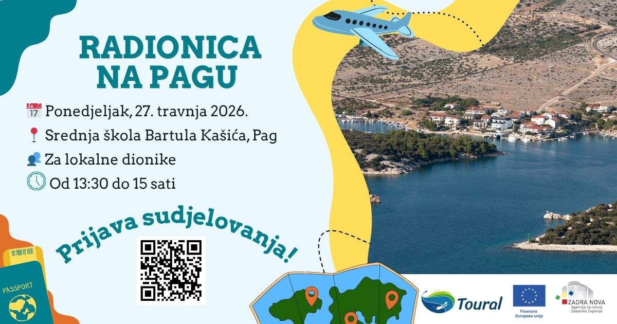 Europski projekt s fokusom na turizam u Pagu: lokalci u glavnoj ulozi