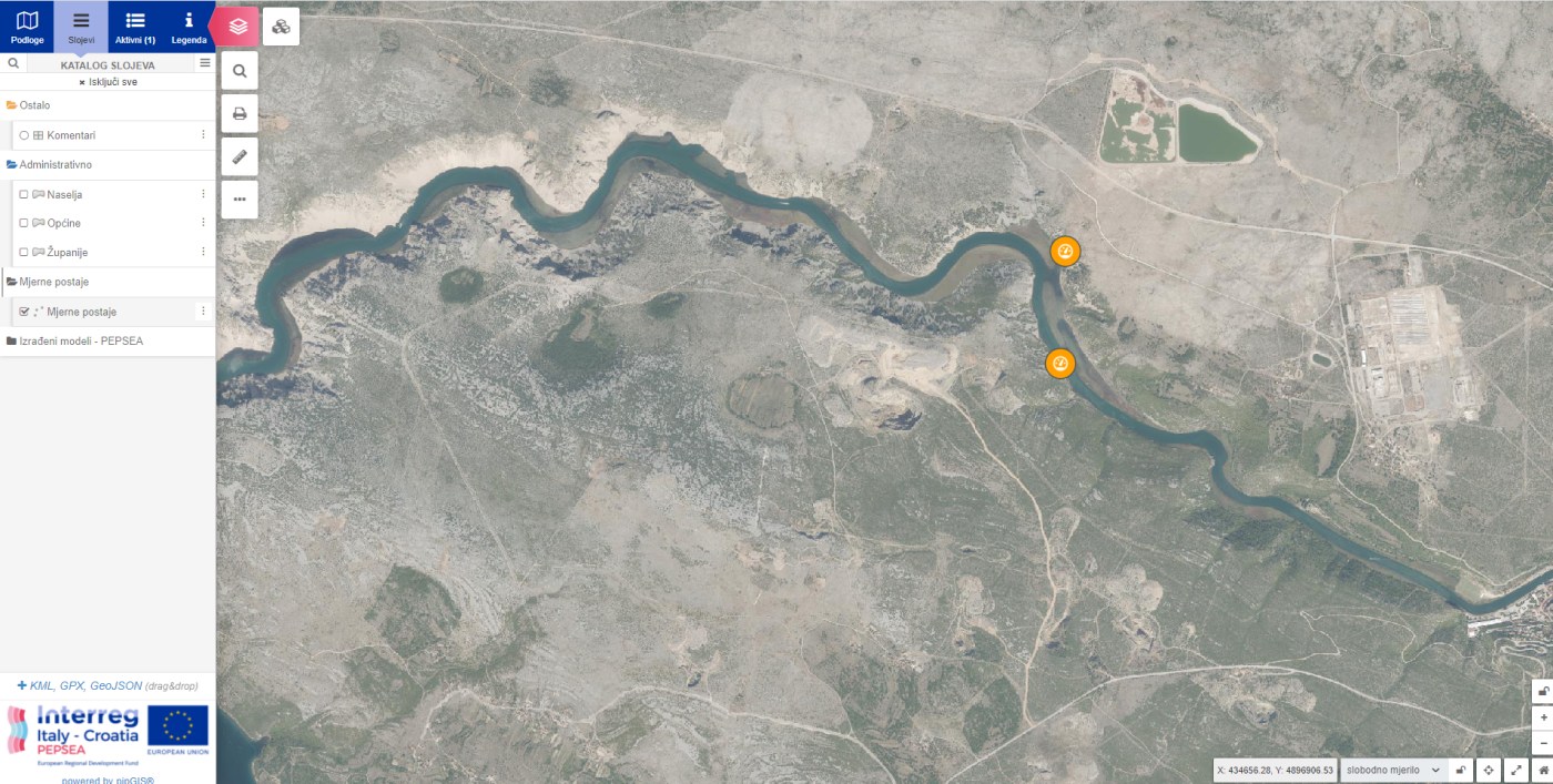 Javni webGIS portal u realnom vremenu donosi prikaz čistoće vode u Zrmanji i mora u luci Sali