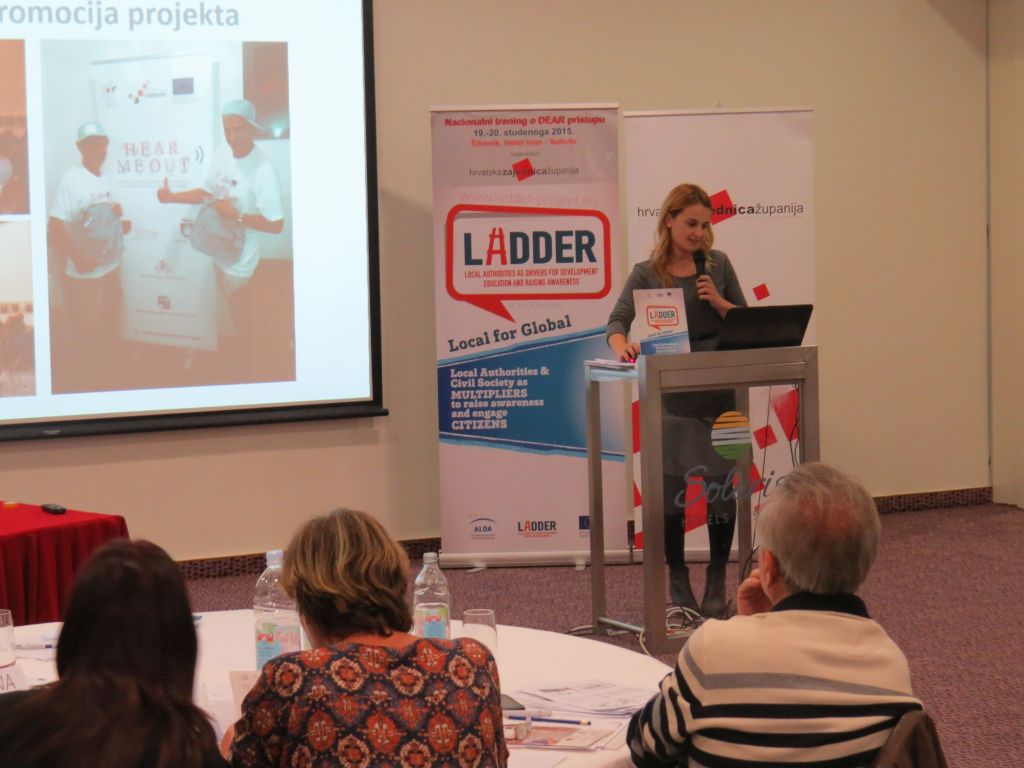 ZADRA NOVA predstavila EU projekt Hear me out na nacionalnom treningu projekta LADDER